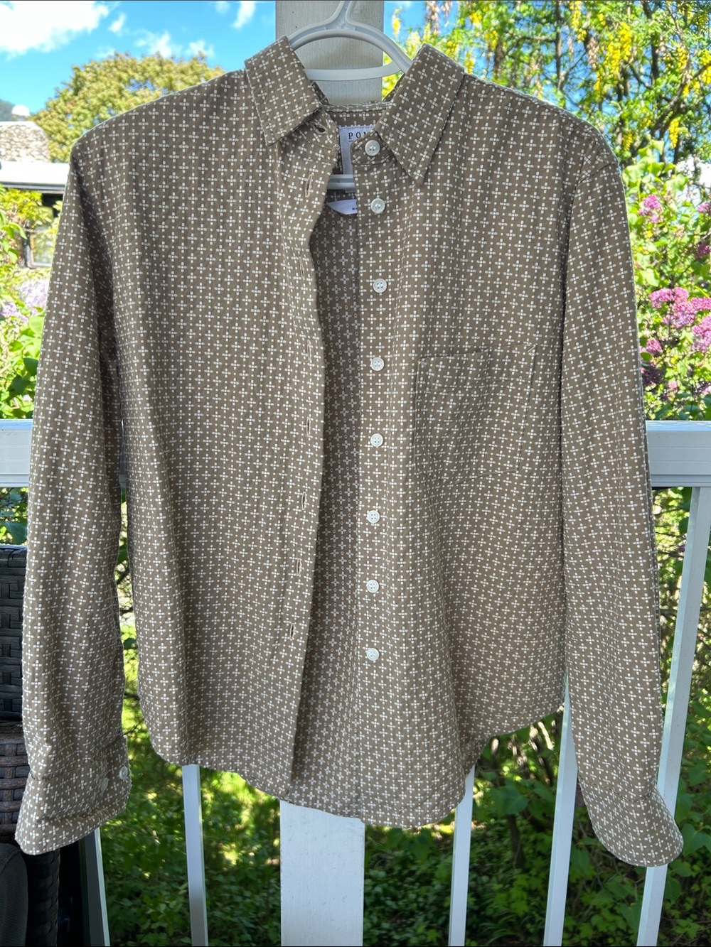 Power of my people button down shirt “the pillar” size small